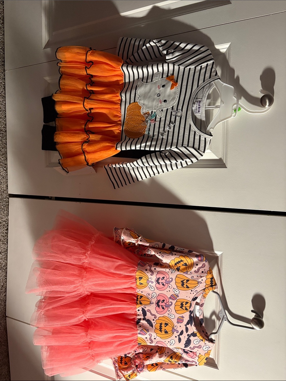 NWT 3T Halloween Dresses - Pumpkin Print